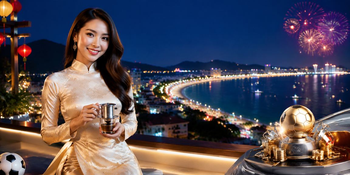 Khung cảnh cược bóng đá tại Nha Trang phong cách truyền thống Việt Nam
