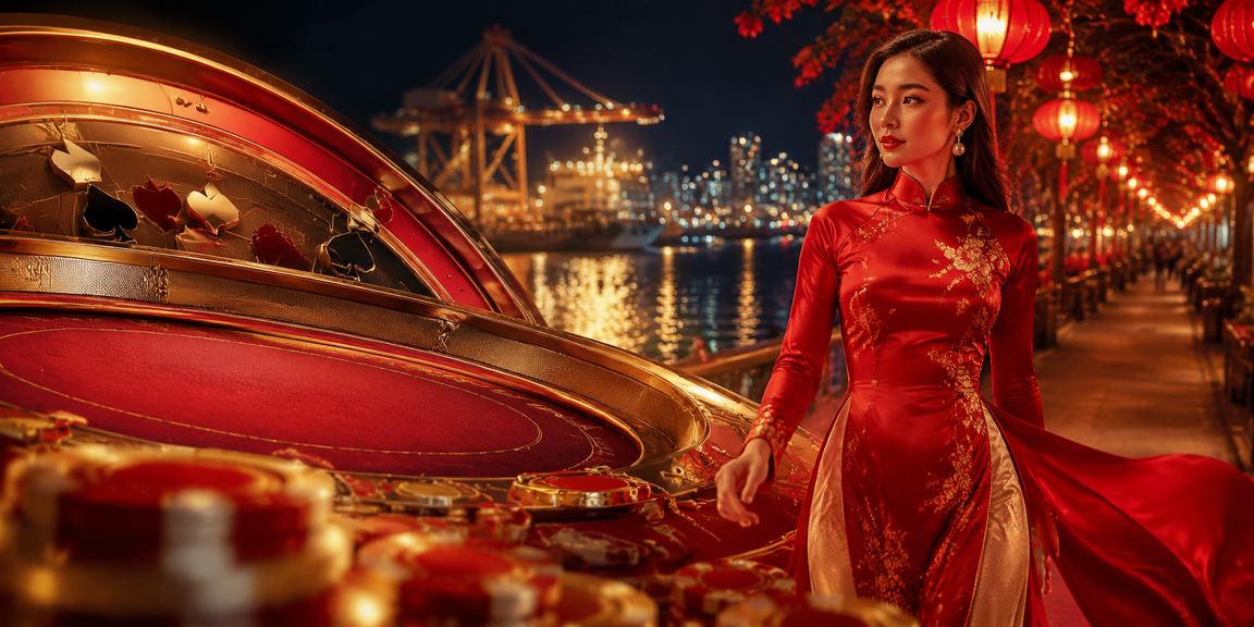 Giao diện chơi bài tại Vũng Tàu phong cách Áo dài